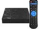Android 9.0 TV Box, Android BOX 4GB RAM 64GB ROM H6 Quad core corex-A53 Supporto 3D 6K Ult...