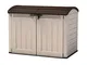 Keter Porta Attrezzi da Esterno Store It Out Ultra, Ideale per il Giardino, Beige/Marrone,...