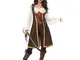 Smiffy's High Seas Pirate Wench Costume da donna, taglia M, Modelli/Colori Assortiti, 1 Pe...