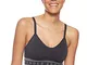 Under Armour Seamless Longline, Reggiseno Sportivo Donna, Nero (Black/Black/Black 001), L