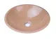 YUChe ngstone® lavabo pietra lavabo 100% pietra naturale, lavabo a mano Marmo/granito, rot...