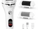 MYCARBON Pedicure Elettrico Professionale Ricaricabile 1200mAh Antiscivolo con Led Display...