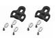 FPD AXCT0050 Kit PLACCHETTE Nere 0° Senza Oscillazione COMPATIBILI Look KEO Pedali Bici da...