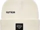 Iuter Cuffia Berretto Logo Fold Beanie White