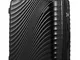 American Tourister Jetglam Spinner L Espandibile Valigia, 77 cm, 109 litri, Nero (Metallic...