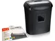 Peach PS500-40 - Distruggidocumenti e kit di servizi (carta oleata), 10 fogli, 21 litri, c...