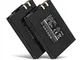 2x CELLONIC® Batteria IA-BP80W,IA-BP80WA compatibile con Samsung VP-D105, VP-D381, VP-DX10...