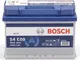Bosch S4E08, Batteria per Auto, 70A/h, 760A, Tecnologia EFB, Adattato per Veicoli con Sist...