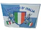 Bandiera Napoli Campione Dimensioni 150x100cm. Scudetto, Calcio, Campionato Serie A