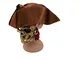 Jack Sparrow Pirata Cappello Tricorno Marrone - Costume da pirata per adulti e bambini - P...