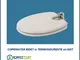 idrotop COPRIWATER E Bidet Sedile con Funzione Bidet Incorporato Art.520T OT COPRIWATER E...