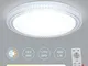 OOWOLF Plafoniera LED Soggiorno 40W, Plafoniera Salotto Dimmerabile Lampada a Soffitto con...