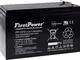 akku-net Batteria al Gel di Piombo First Power per: ups APC Power Saving Back-ups PRO 550...
