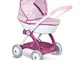 Smoby- Baby Nurse Carrozza Giochi Prima Infanzia, Colore Rosa, 7600254103