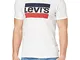 Levi's Graphic Maglietta, 84 Sportswear Logo White White, S Uomo