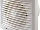 La Ventilazione D. Mm 120 - Aspiratore elicoidale elettrico in pvc colore bianco.incassabi...