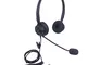 Xintronics Cuffie Telefono Fisso Binaurale RJ9 con Microfono a Cancellazione del Rumore, A...