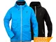 TEFANESO 3 – 1 Giacca da Uomo, Light Tri Climate Giacca 3 – 1 Cappotto. Impermeabile 2 Cer...