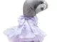 Xmiral Abiti per Cani di Piccola Taglia Princess Pet Cucciolo di Cane Abito da Sposa Gonna...