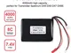 Makerfire 4000mAh 2S Lipo Batteria 8C/16C 7.4V JST JR Plug Balancer Connettore Trasmettito...