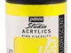 Pébéo - Acrilico Fine Studio Acrilici - Pittura acrilica gialla fluorescente - Pittura acr...