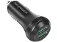 RAVPower Caricatore Adattatore Doppio per Auto USB 40W 3A Quick Charge 3.0 Compatibile con...