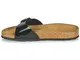 Birkenstock, Madrid BS 0040793, Sandali, Donna, Nero (Vernis Noir), 37 EU