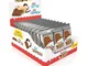 Kinder Cards - 60 Biscotti a Cialda Croccante con un Ripieno Cremoso al Latte e Cacao, Ide...
