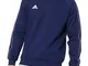 adidas Core 18 S, Felpa Uomo, Blu (Dark Blue/White), M