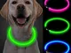 Yepnfro Collare Luminoso per Cani, collare luminoso per cani ricaricabile USB, collare di...