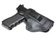 MAYMOC Custodia in Pelle IWB Defender per Scudo S & W M & P - Glock 17 19 22 23 32 33 / Sp...