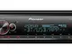 Pioneer MVH-S520DAB, Autoradio 1DIN con DAB+, rossa, navigazione del menù in tedesco , Blu...