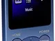 Sony NW-E394 Lettore Digitale Portatile USB, 8 GB,Batteria, Blu