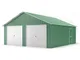 Box in Acciaio Zincato Casetta da Giardino in Lamiera 6.64 x 7.21 m x h3.72 m - 810 KG – 4...