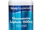 Glucosamina solfato 1500 mg - 180 compresse - 6 mesi di trattamento - SimplySupplements