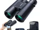 12x42 binocolo con prisma a tetto per adulti, compatto, portatile, impermeabile, con visio...