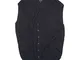 Maxfort Maglia Gilet Smanicato Taglie Forti Uomo 3314 Misto Lana - Bordeaux, 4XL