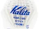 Kalita Wave - Filtri da caffè in carta, misura grande, 185 I, 100 punti, per versare il go...