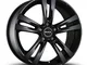 RUOTE CERCHI IN LEGA AUTO MAK CERCHIONE ZENITH MAT BLACK 17" x098 DA 17 POLLICI