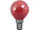 Paulmann 40121 Lampada a Goccia, Vetro, 25 W, E14, Vetro, Rot, E14 25W