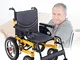 ZHANGYY Carrozzelle Leggere per Adulti Carrozzelle elettriche per disabili Carrozzina elet...