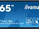iiyama ProLite TE6503MIS-B1AG monitor touch screen 163,8 cm (64.5") 3840 x 2160 Pixel Nero...