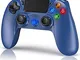 Gamory Joystick Controller per PS4, Blu Controller di Gioco Senza Fili con Joypad del Dual...