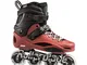 Rollerblade RB 80 PRO, Pattini Urban Freestyle Unisex Adulto, Nero/Rosso Scuro, 42