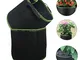10-Pack Borse galloni per piante, vasi per tessuto per aerazione fioriera da giardino al c...