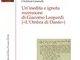 Un'Inedita e Ignota Recensione di Giacomo Leopardi: («L’Ombra di Dante»)