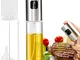 Nivlan Olio Spruzzatore, Bottiglia di Olio Spray per aceto Spray con Acciaio Inossidabile...