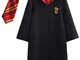 YONIER Costume per Adulti per Bambini Costume di Harry Potter Mantello Articoli per Set di...