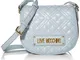 Love Moschino Jc4006pp1a, Borsa a tracolla Donna, Blu (Nuvola), 9x17x20 cm (W x H x L)