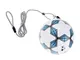 D DOLITY Pallone Calcio Allenamento con Corda - Blu